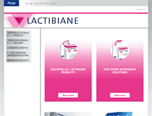 Tablet Screenshot of lactibiane.com